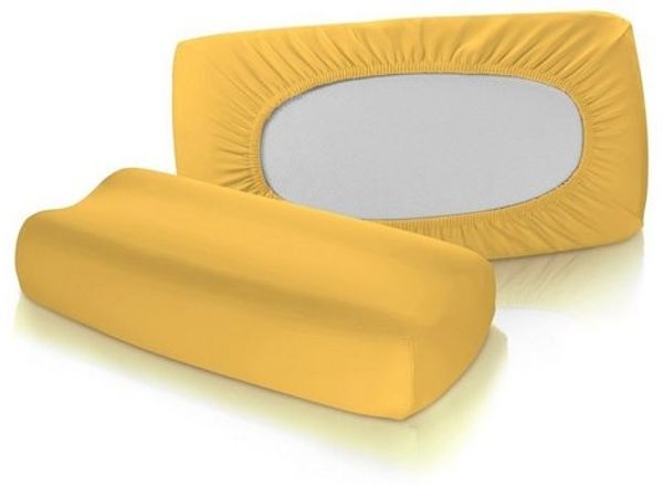 fleuresse Kissenbezüge 2 Stück Jersey Spannbezug für Nackenstützkissen Kissenbezug Vital, (2 Stück)