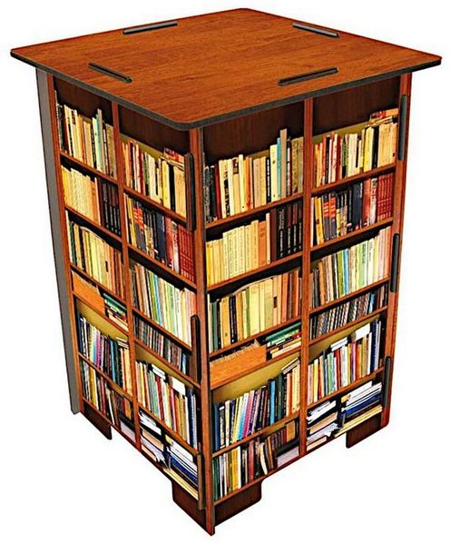 WERKHAUS® Hocker Werkhaus Photohocker SH8244 Bücherregal 295 x 295 x 420 mm