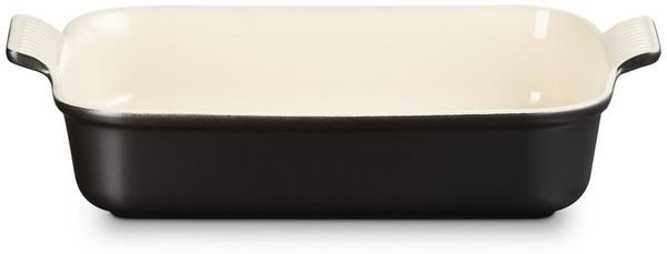 LeCreuset Auflaufform rechteckig 32cm Tradition | Auswahl Schwarz matt : Schwarz matt