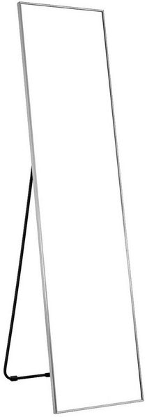 COSTWAY 160x40 cm Ganzkörperspiegel, 2 in 1 Standspiegel und Wandspiegel, Ankleidespiegel, Garderobenspiegel für Schlafzimmer, Wohnzimmer und Eingangsbereich, Silber