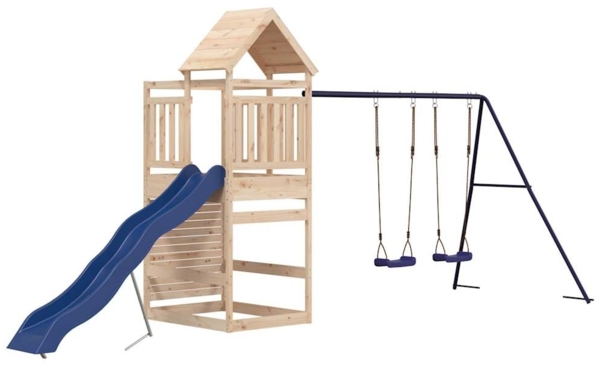 vidaXL Spielturm Massivholz Kiefer 3156988