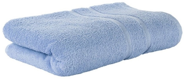 StickandShine Handtuch Handtücher Badetücher Saunatücher Duschtücher Gästehandtücher Hellblau