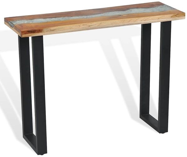 Konsolentisch, Beistelltisch, Konsole Teak 100 x 35 x 75 cm Bild 4
