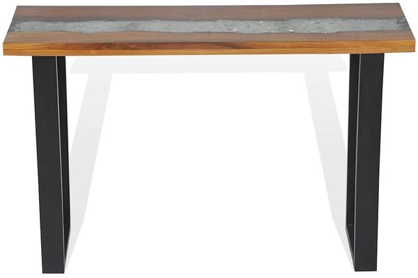 Konsolentisch, Beistelltisch, Konsole Teak 100 x 35 x 75 cm Bild 5