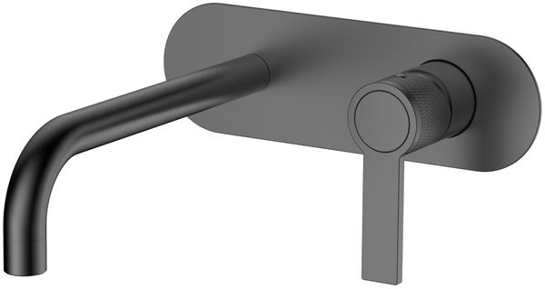 Wand-Waschtischarmatur Aurea Gunmetal Unterputz