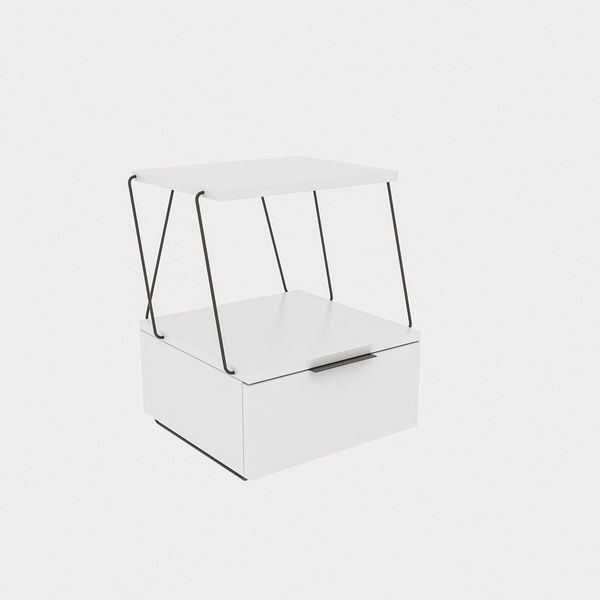 WELL HOME MOBILIARIO & DECORACIÓN TV-Möbel, weiß, 42 x 52 x 41