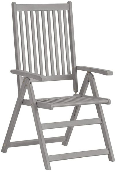vidaXL Hochlehner Verstellbar 4 Stk. mit Auflagen Massivholz Akazie 3065383 Bild 3