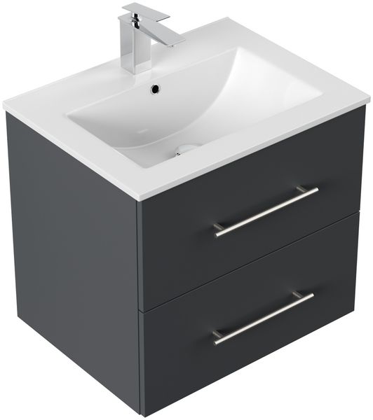 Badmöbel Firenze 60 SoftClose grafit : Grafit