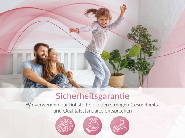 Kaltschaum matratze H2 mit Visco, Höhe 21 cm, Rollmatratze für Allergiker, 7 Zonen, abnehmbarer, waschbarer Bezug - 180 x 200 cm - MIRO - LUX Bild 9