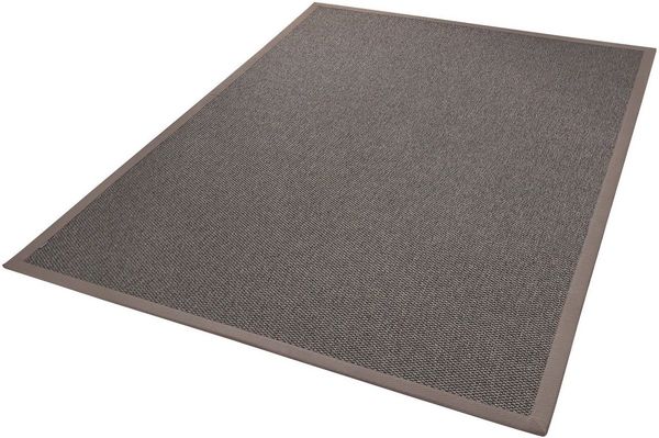 Dekowe Teppich Naturana Panama Spezial, rechteckig, Höhe: 8 mm, Flachgewebe, meliert, Sisal-Optik, mit Bordüre, Wohnzimmer