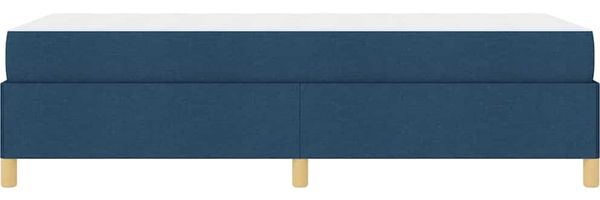 vidaXL Bettrahmen mit Matratze Blau 100 x 200 cm Stoff 3398919 Bild 8