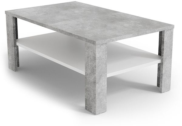 Couchtisch Beton 100 x 60 cm Vicco