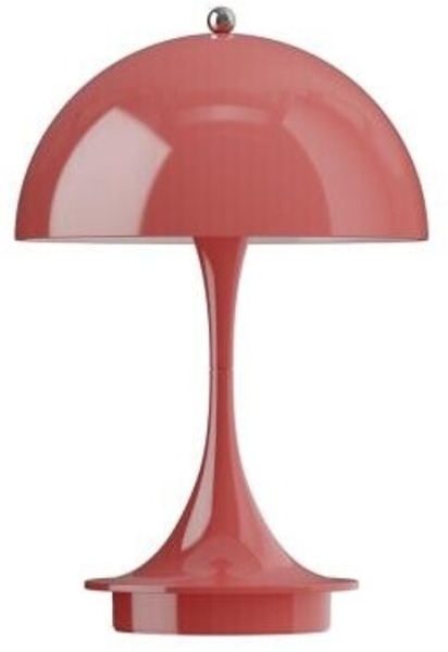 Panthella 160 tragbare Tischleuchte Opak Coral