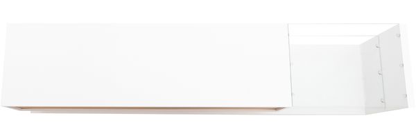 TV-Schränke, niedrige Paneele, hochglänzende weiße Glastrennwände und variable LED-Beleuchtung,170×36×38 cm, Weiß,modernes Design, viel Stauraum Bild 10