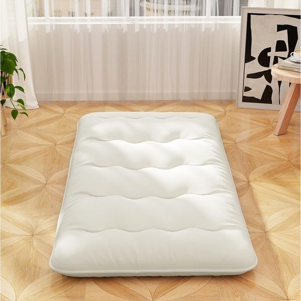 Futonmatratze, COSTWAY, 10 cm hoch, Futon Matratze, Tatami-Matte, Klappmatratze, 90x200cm