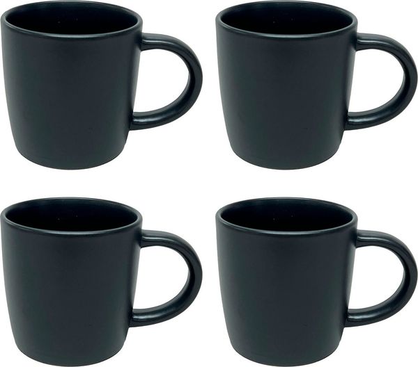 LeGer Home by Lena Gercke Becher Belli, 4-tlg, Steingut, Scandi Style, 4-teilig