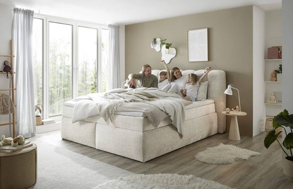 Boxspringbett Gibsons 180x200 cm | 200x200 cm Cremona – Ed Exciting Design