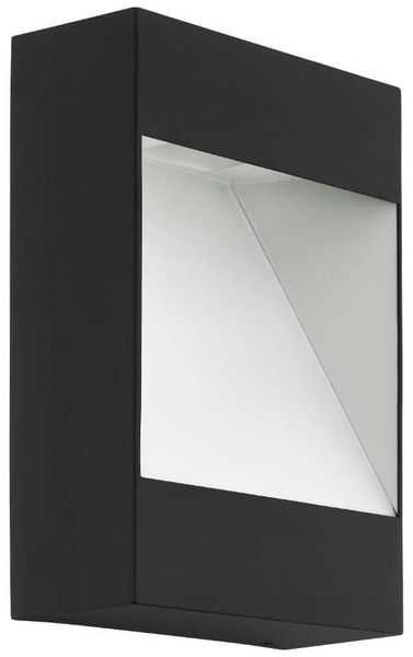 Eglo 98095 LED Outdoor Wandleuchte MANFRIA anthrazit, weiß L:20cm H:30cm T:8cm IP44