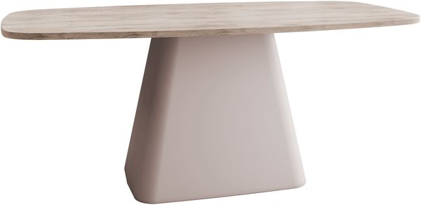 Couchtisch Nelupo Cashmere (Farbe: Cashmere / Cremona Cannolo)