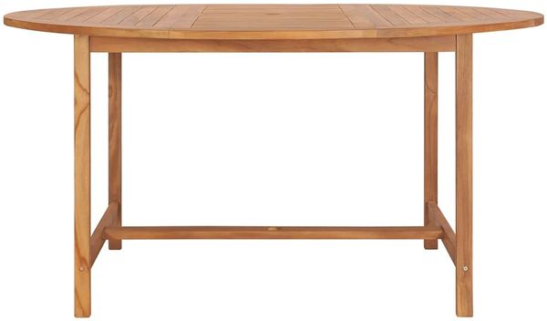 Gartentisch, Balkontisch 150x76 cm Massivholz Teak