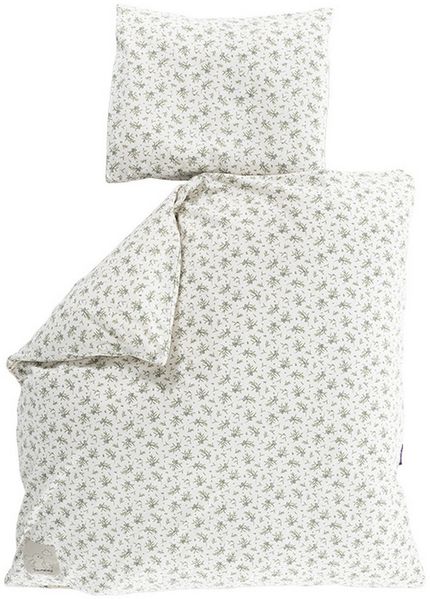 Träumeland Bettwäsche Jersey Olive 80/80 + 35/40 cm