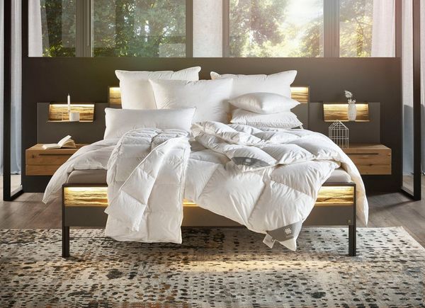 Musterring Daunenbettdecke Dreamz, Füllung: 100% Daunen, Bezug: 100% Baumwolle, Bettdecke 135 x 200 cm & weiter Größen. Hergestellt in Deutschland