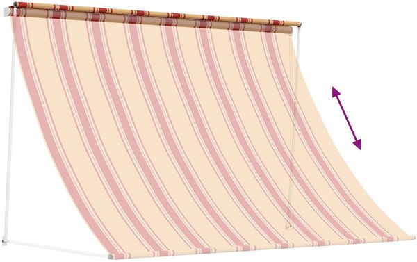 vidaXL Markise Mehrfarbig 300 x 150 cm 42037111 Bild 5
