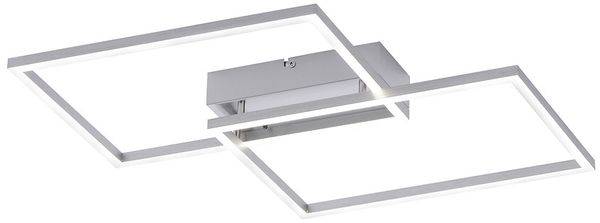 LED Deckenlampe, dimmbar, Fernbedienung, L 50,4 cm, IVEN