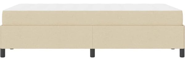 vidaXL Boxspringbett Creme 120 x 190 cm Stoff 3398848 Bild 6