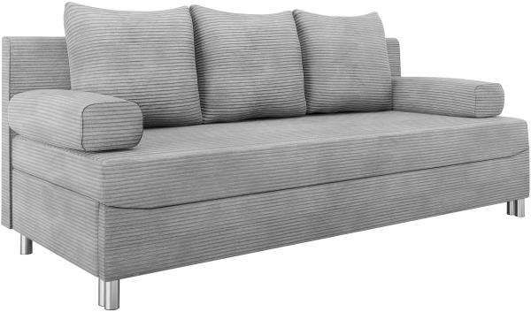 Schlafsofa Dover Cord (Sofa ohne Polsterhocker, Farbe: Poso 110)