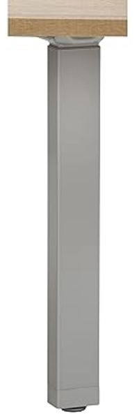 Schreibtisch >EDJUST< (BxHxT: 248x120x158 cm) Metall platingrau - Sonoma-Eiche Bild 8