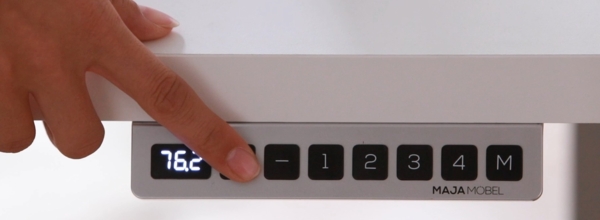 Schreibtisch >EDJUST< (BxHxT: 248x120x158 cm) Metall platingrau - Sonoma-Eiche Bild 7