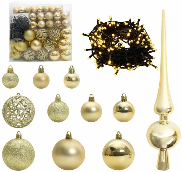 vidaXL Künstlicher klappbarer Weihnachtsbaum Grün 240 cm PE und PVC 3397449 Bild 5