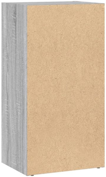 vidaXL Bücherregal Grau Sonoma 40x30x77 cm Holzwerkstoff 857863 Bild 6