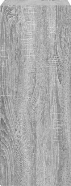vidaXL Bücherregal Grau Sonoma 40x30x77 cm Holzwerkstoff 857863 Bild 4