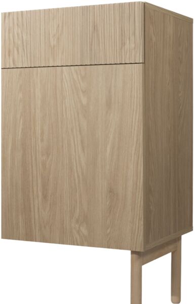 Selsey 'Nolie' Sideboard 2-türig mit 2 Schubladen, Eichenholzoptik, ca. 91 x 100 x 38 cm Bild 8