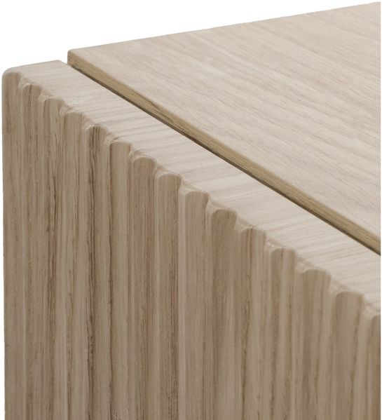 Selsey 'Nolie' Sideboard 2-türig mit 2 Schubladen, Eichenholzoptik, ca. 91 x 100 x 38 cm Bild 10