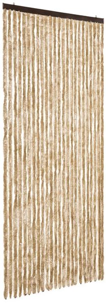 vidaXL Fliegenvorhang Beige 100x200 cm Chenille 377377 Bild 2