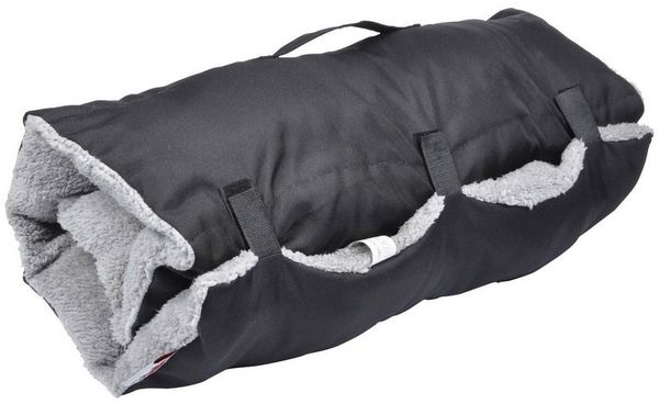 Love Story Tierbett Reisebett für Hunde BICOLORE, 80x50 cm, khaki+grau