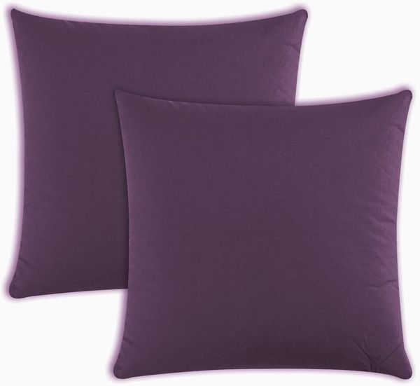 Müskaan Kissenbezug Kissenbezug 40x40 40x80 80x80 2er Pack Mikrofaser Kissenhülle, (2 Stück), mit Reißverschluss