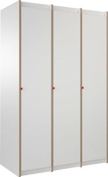 Tojo Mehrzweckschrank steh Set (Set, 3-St) inkl. Kleiderstangen, Breite/Höhe: 115,6/180 cm