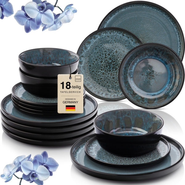 SÄNGER Tafelservice Manila- 18 teilig aus Steingut