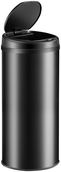 MONZANA® LED Sensormülleimer Schwarz 40 L