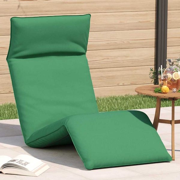 Sonnenliege Klappbar, Gartenliege Grün 175x54x8,5 cm Oxford-Gewebe