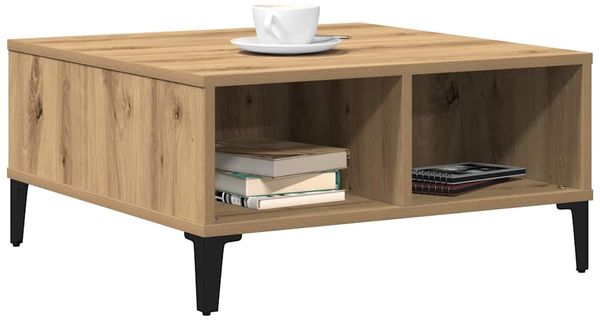 vidaXL Couchtisch Artisan-Eiche 60 x 60 x 30 cm 862588 Bild 3