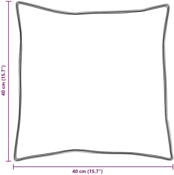vidaXL Bettdecke mit Kissen 3 pcs Weiß Mikrofaser 3377368 Bild 9
