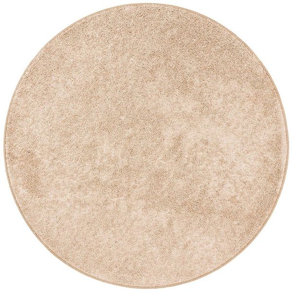 Snapstyle Veloursteppich Hochflor Velours Teppich Mona Rund, Rund, Höhe: 16 mm