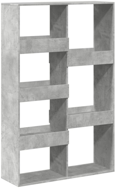 vidaXL Raumteiler Betongrau 100x33x155,5 cm Holzwerkstoff 3309567