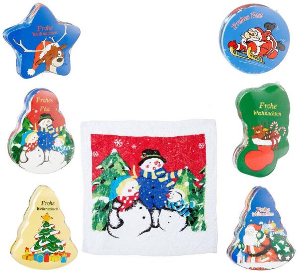 Annastore Gästehandtücher Magische kleine Gästehandtücher, Baumwolle 30x30 cm Wichtelgeschenk, (6-St)