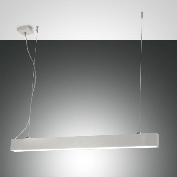 Fabas Luce 3681-40-102 LED Pendelleuchte Next 112cm weiß